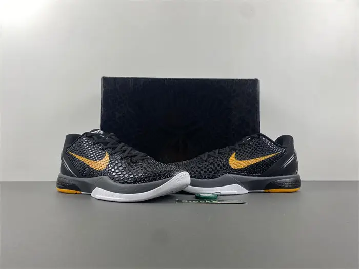 Nike Kobe 6Black Del Sol 