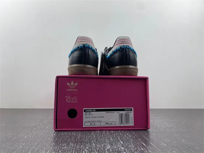 adidas Samba OG Fefei Ruan Chinese New Year Pack Black 