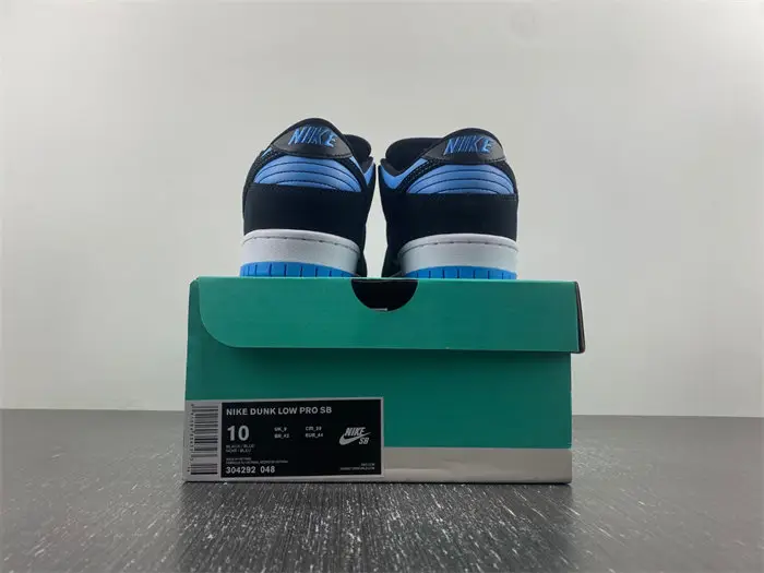 Nike SB Dunk Low Black University Blue 
