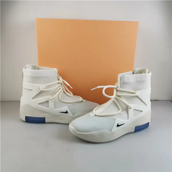 NIKE AIR FEAR OF GOD 1 SAIL BLACK  BAEE730