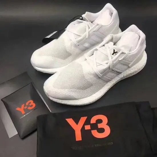 Adidas Y-3 PUREBOOST Yohji Yamamoto CRYWHITE 