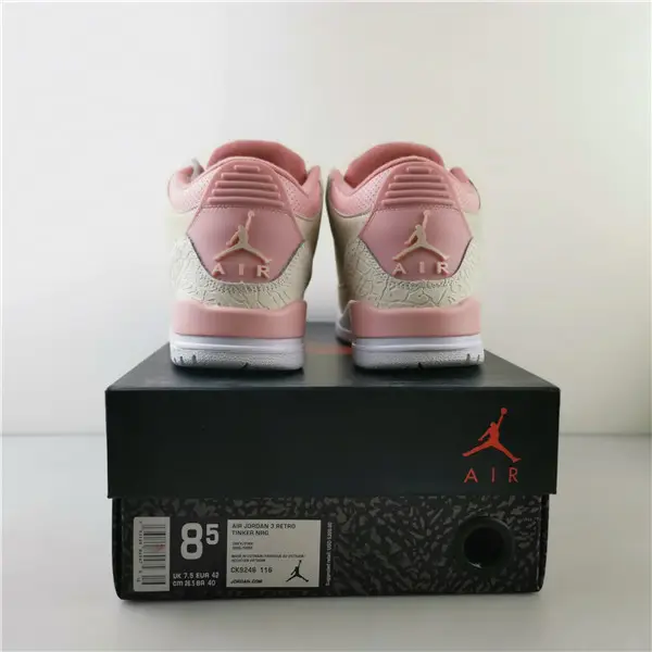 AIR JORDAN 3 SAIL PINK 
