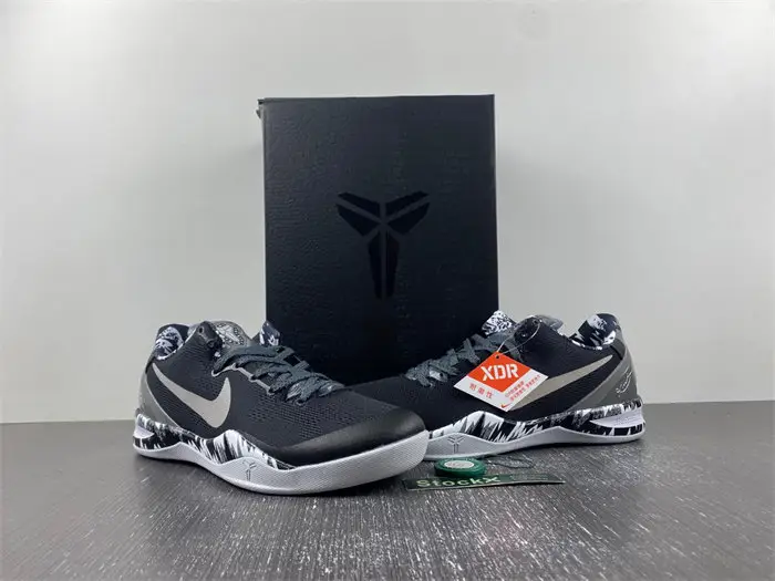 Nike Kobe 8 System Philippines Black Silver 