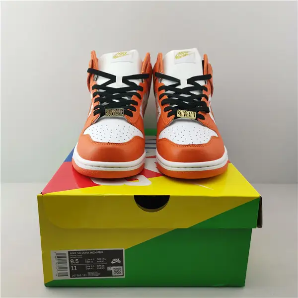 Nike SB Dunk High Supreme Orange 