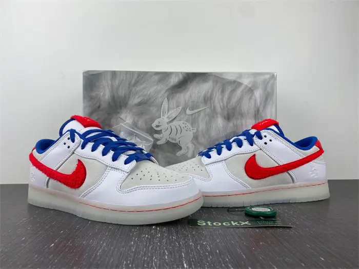 Nike Dunk Low Retro PRM Year of the Rabbit White Rabbit 