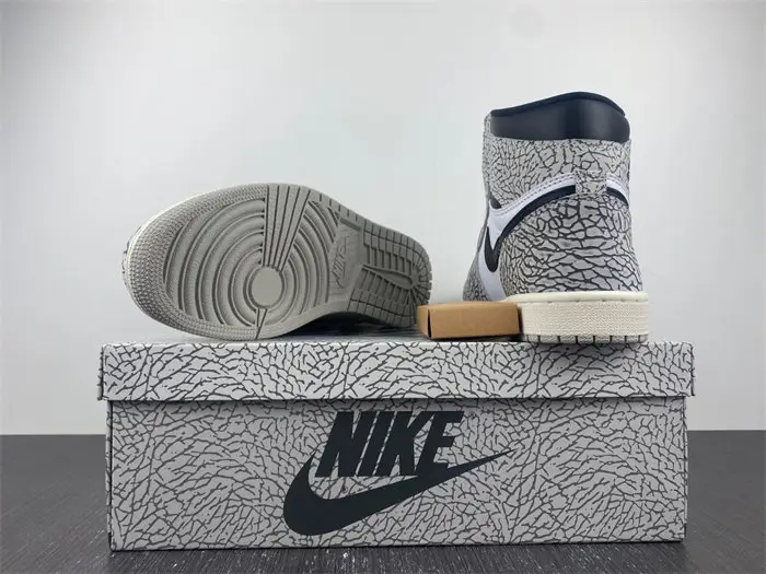 Jordan 1 Retro High OG White Cement 