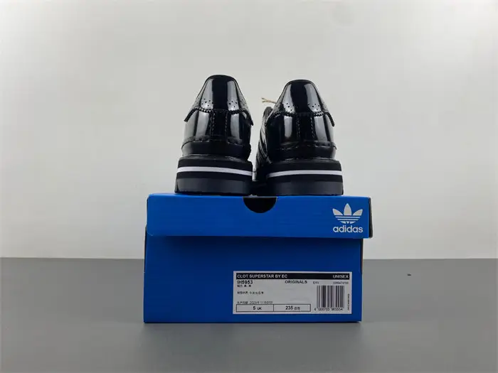 adidas SuperstarCLOT By Edison Chen Black 