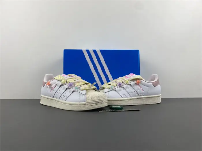 adidas ORIGINALS SUPERSTAR W PINK/CLOUD WHITE 
