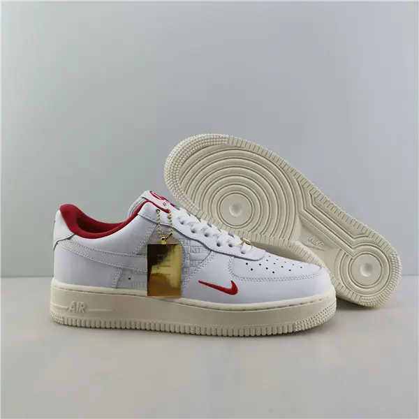 Kith's Upcoming Nike Air Force 1 Collab White Red CQ2985 