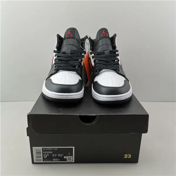 Air Jordan 1 Mid  Black White 