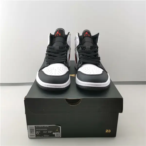 AIR JORDAN 1MID SE 'RED BLACK TOE ' 