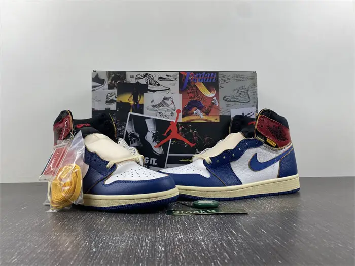 Jordan 1 Retro High Union Los Angeles Storm Blue 