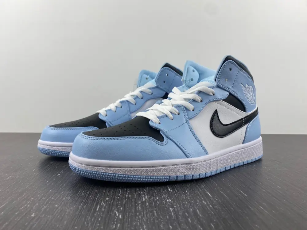 Jordan 1 Mid Ice Blue 