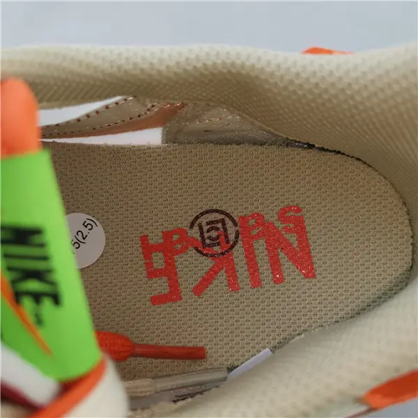 NIKE LDWAFFLE CLOT SACAI NET ORANGE BLAZE - 