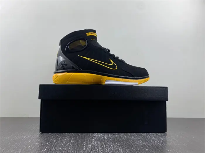 Nike Air Zoom Huarache 2K4 Black Varsity Maize 