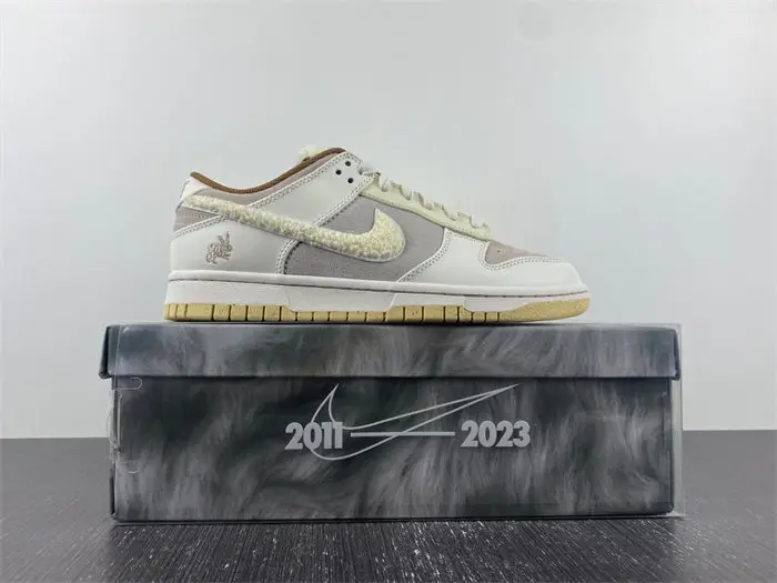 Nike Dunk Low Retro PRM Year of the Rabbit Fossil Stone 