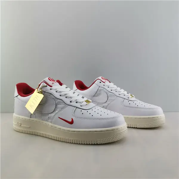 Kith's Upcoming Nike Air Force 1 Collab White Red CQ2985 