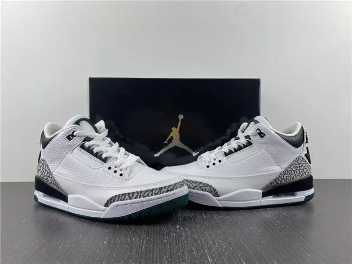Jordan 3 Retro Oregon Ducks Pit Crew White 