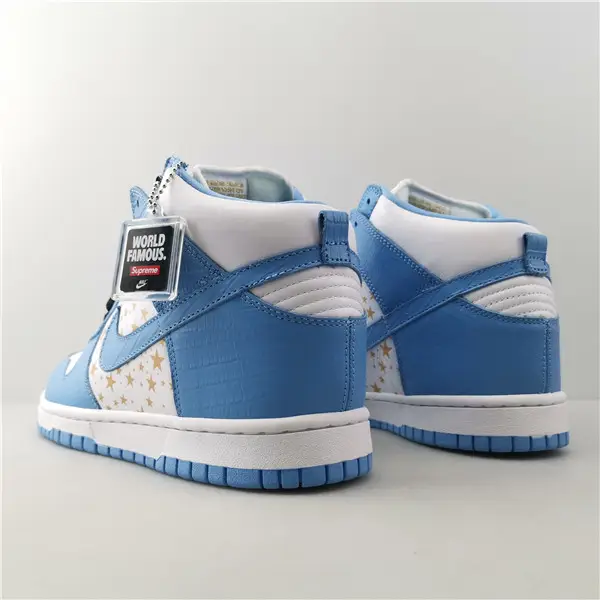 SUPREME X NIKE DUNK HIGH PRO SB BLUE 