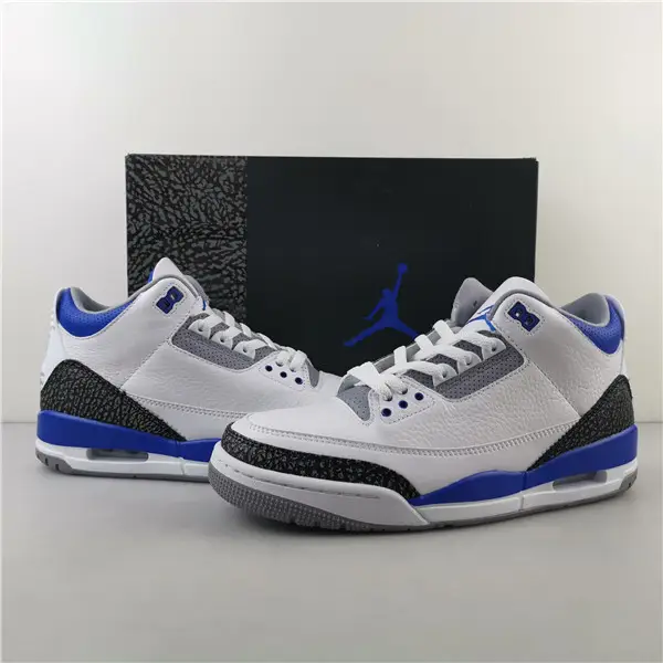 Air Jordan Retro 3 Racer Blue 