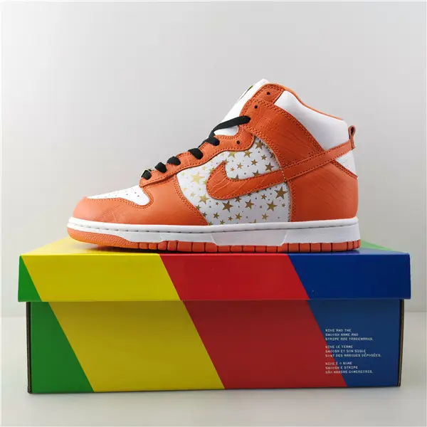 Nike SB Dunk High Supreme Orange 