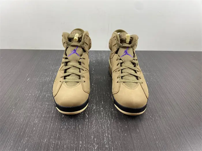 Air Jordan 6 WMNS Gore-Tex Brown Kelp 