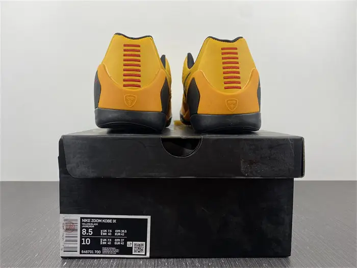 Nike Kobe 9 EM Low Bruce Lee 
