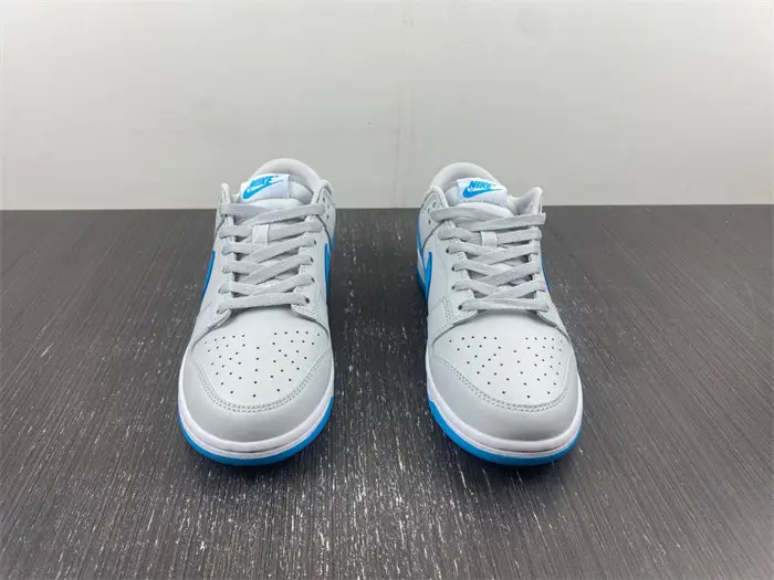 Nike Dunk Low Retro Pure Platinum Blue Lightning 