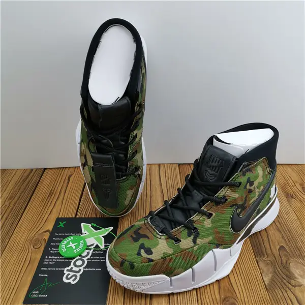 Kobe 1 Protro Undefeated Camo  AFC131