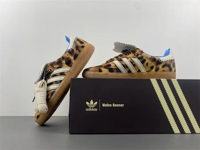 WALES BONNER X SAMBA PONY 'LEOPARD' 