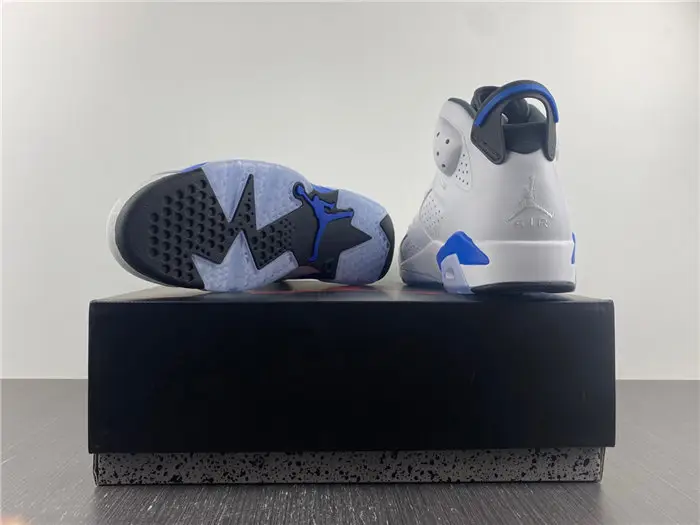 Jordan 6 White blue 