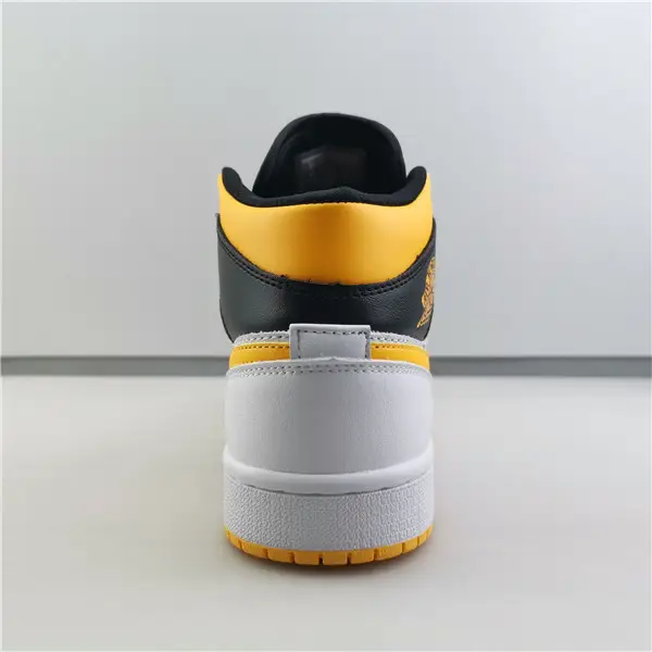 AIR JORDAN 1 MID LASER ORANGE BLACK 