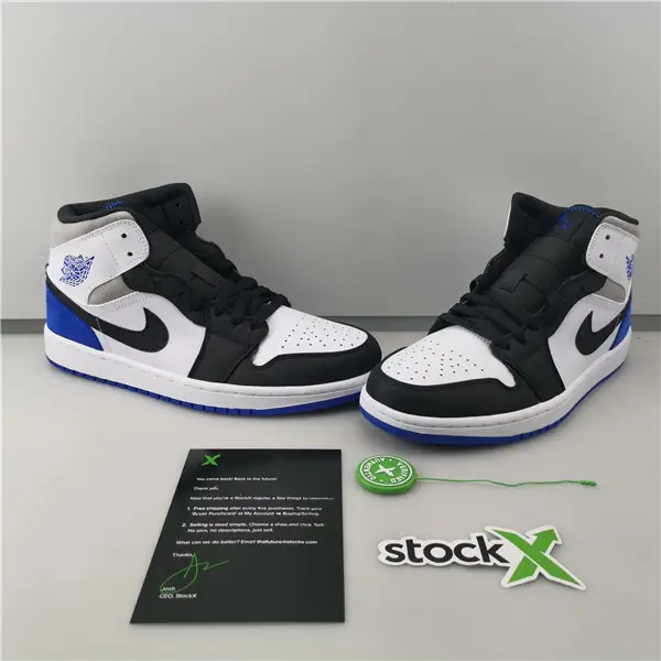 AIR JORDAN 1 MID SE 'ROYAL BLACK TOE'  CFBE1260