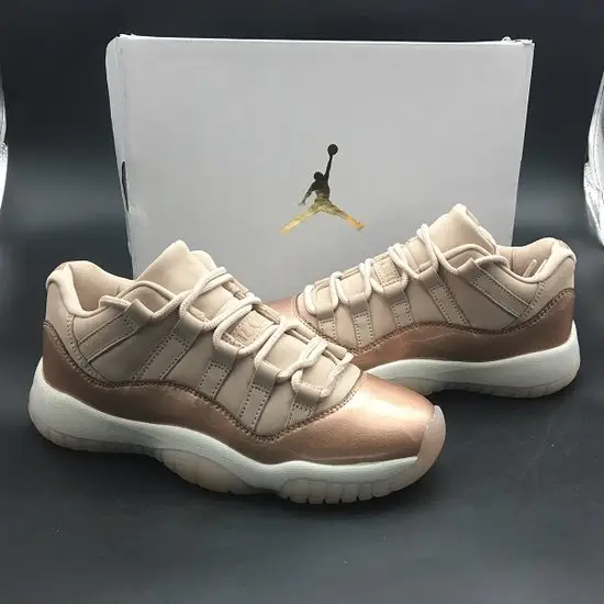 AIR JORDAN 11 LOW 'ROSE GOLD' 
