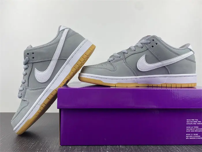 Nike SB Dunk Low Pro ISO Orange Label Wolf Grey Gum 