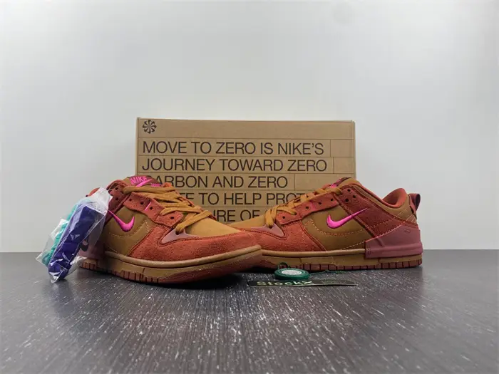 Nike Dunk Low Disrupt 2 Desert Bronze Pink Prime 