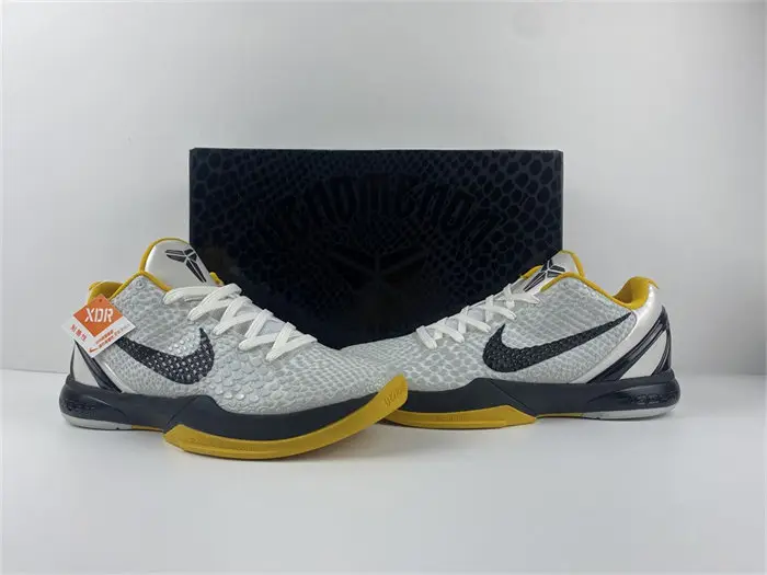 Nike Zoom Kobe 6 White Del Sol  CFACE683