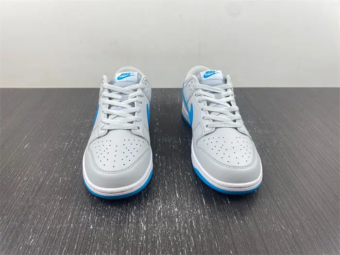 Nike Dunk Low Retro Pure Platinum Blue Lightning 
