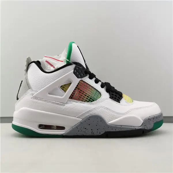 Jordan 4 Retro Lucid Green Rasta 