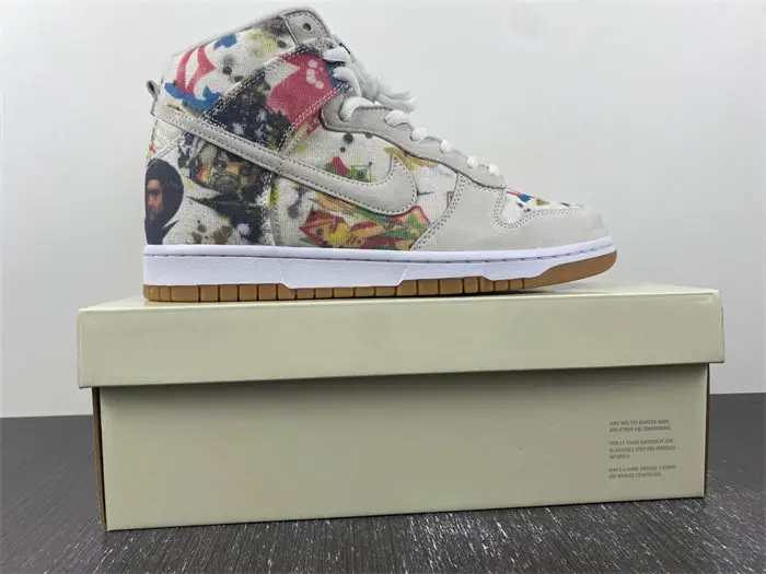 Nike SB Dunk High Supreme Rammellzee 