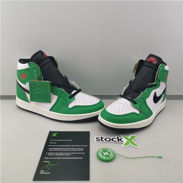AIR JORDAN 1 WMNS LUCKY GREEN 