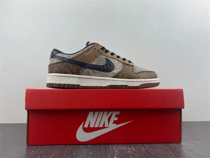 Nike Dunk Low Premium CO.JP Brown Snakeskin 