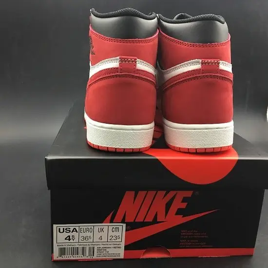 GOAT Air Jordan 1 Red 6 
