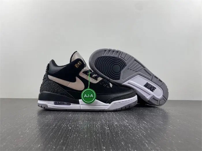 AIR JORDAN 3 RETRO TINKER SP 'BLACK CEMENT 