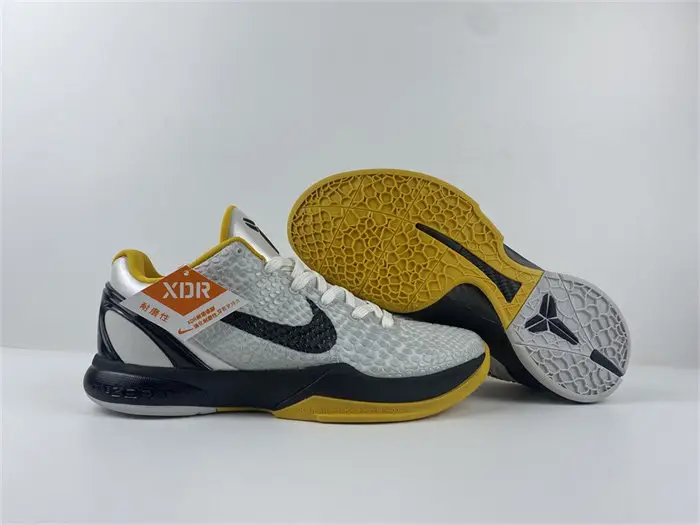 Nike Zoom Kobe 6 White Del Sol 