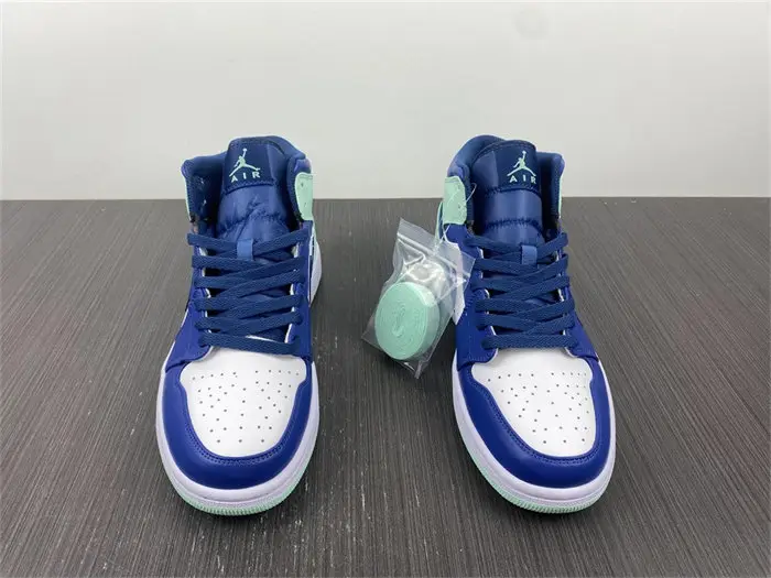 Jordan 1 Mid Mystic Navy Mint Foam 