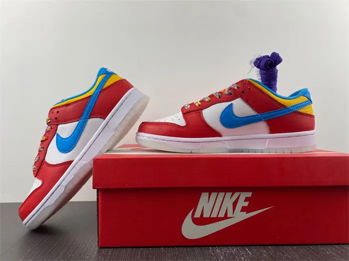 Nike Dunk Low QS LeBron James Fruity Pebbles 