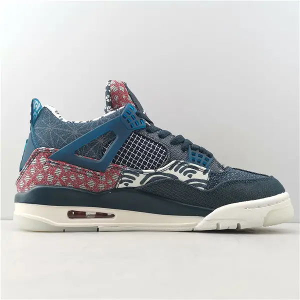 AIR JORDAN 4 RETRO SE 'SASHIKO' DEEP OCEAN 