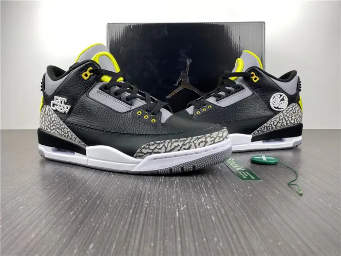 Jordan 3 Retro Oregon Ducks Pit Crew 