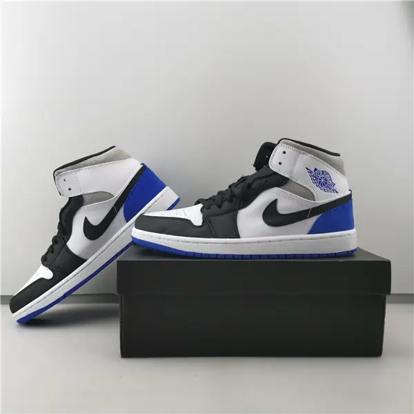AIR JORDAN 1 MID SE 'ROYAL BLACK TOE' 